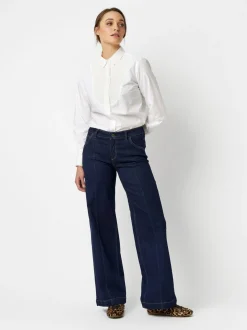 TONI Damen Bluse - Alma in weiß - Ausschnitt: Kent