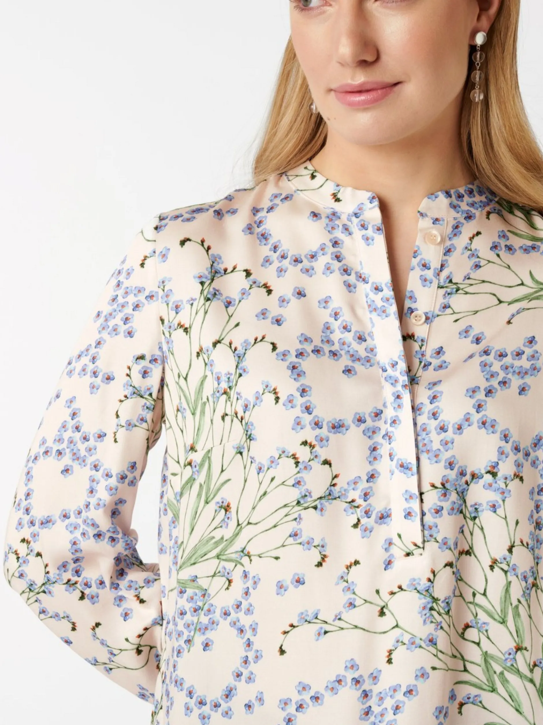 TONI Damen Bluse - Bella in mehrfarbig - Ärmel: langarm