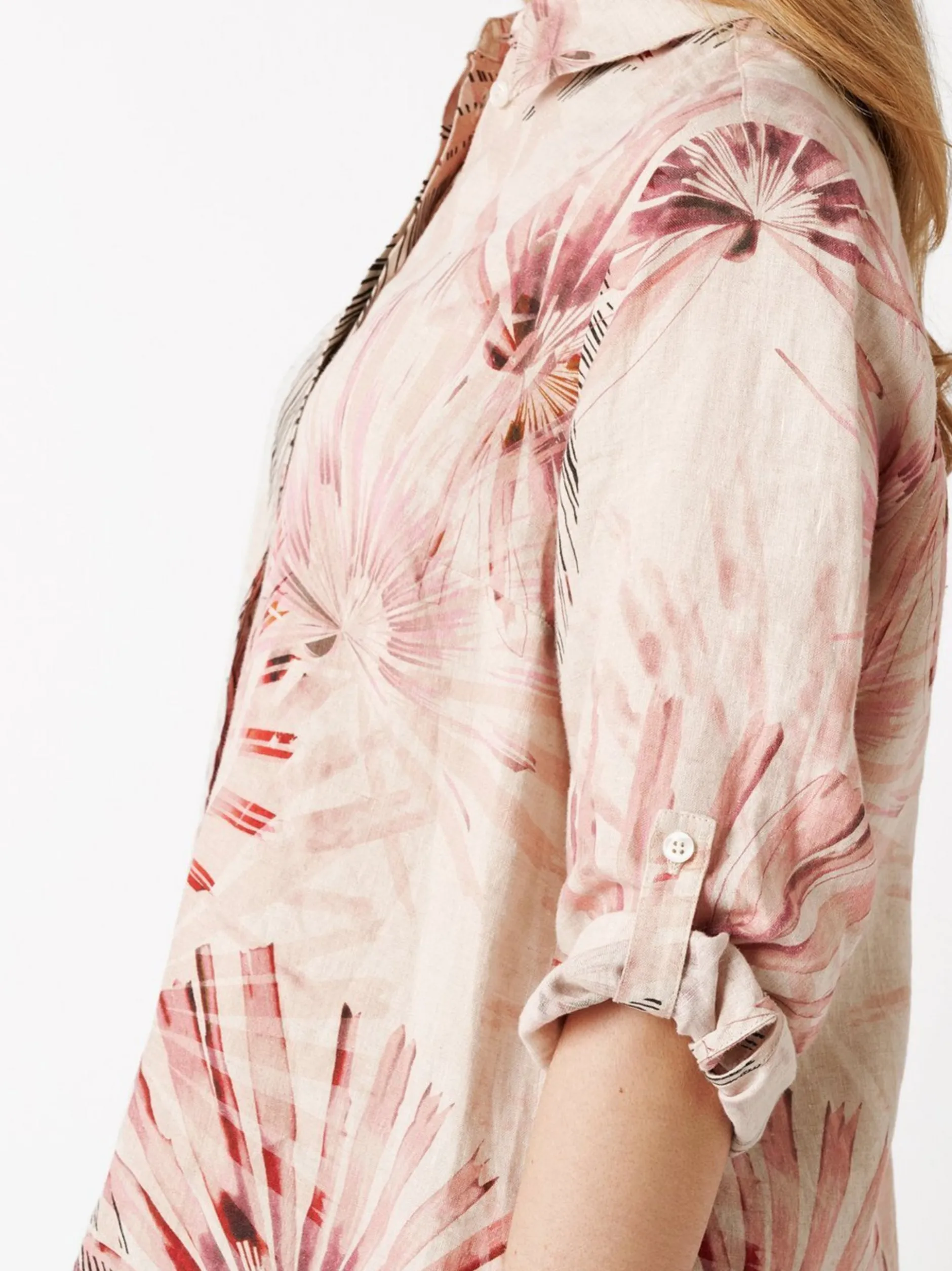 TONI Damen Bluse - Clay in mehrfarbig - Ausschnitt: Kent
