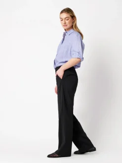 TONI Damen Hose - Jenny Wide in schwarz - Länge: lang
