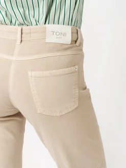 TONI Damen Jeans - Ella 7/8 in beige - Länge: mittel