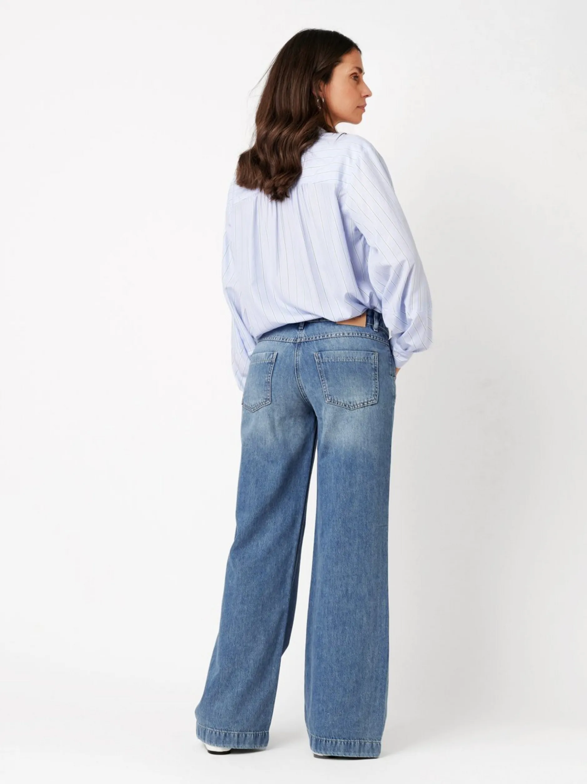 TONI Damen Jeans - Ella Wide in blau - Länge: lang