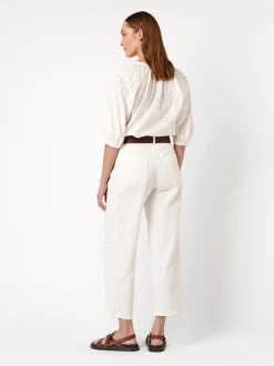 TONI Damen Jeans - Liv Barrel in weiß - Länge: mittel