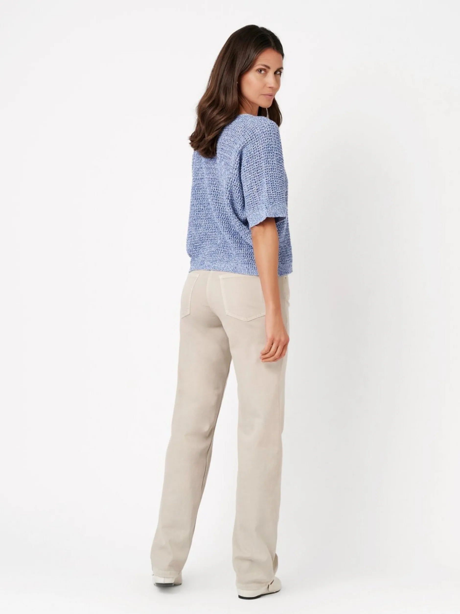 TONI Damen Jeans - Liv Regular in beige - Länge: lang
