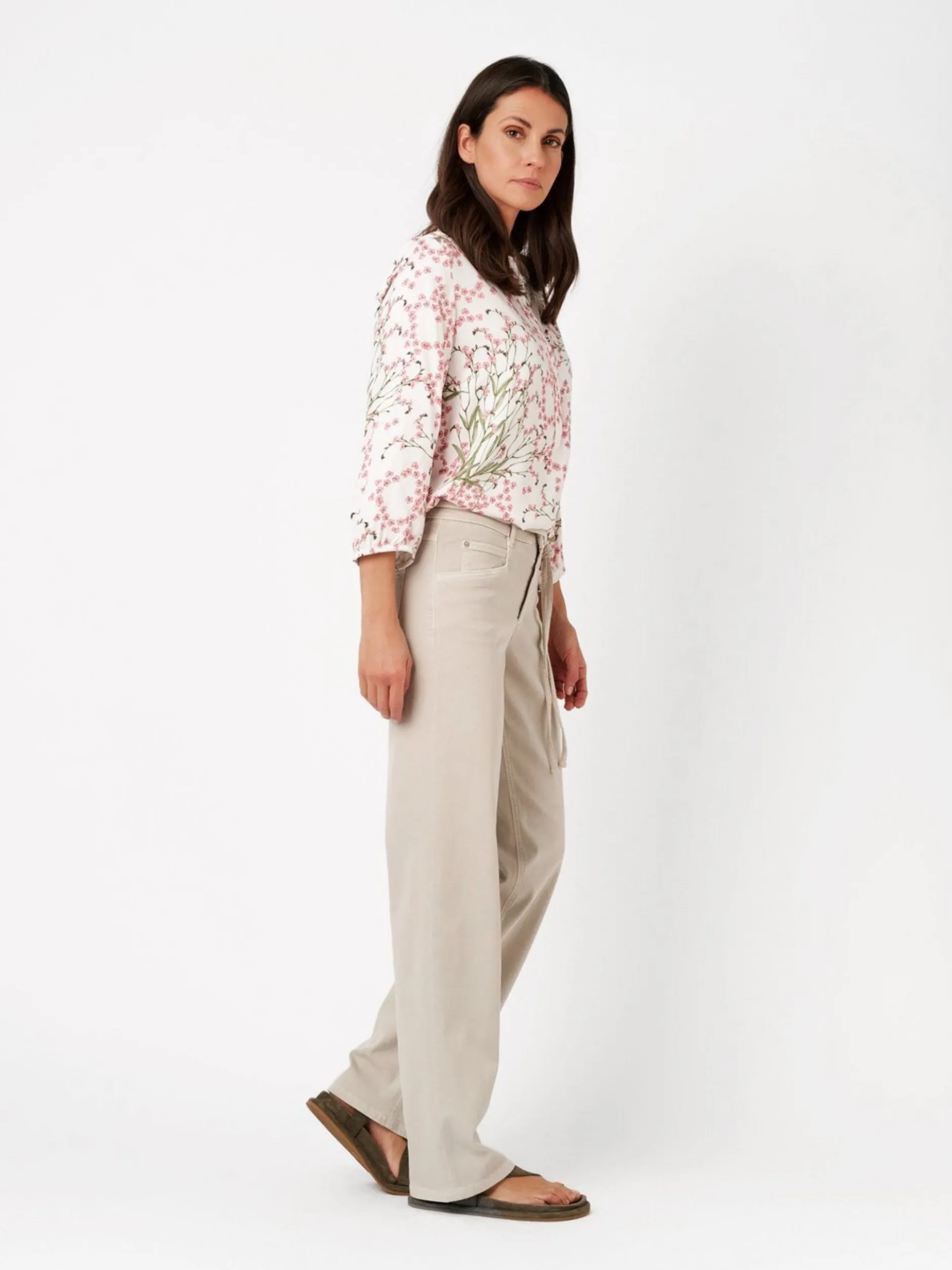 TONI Damen Jeans - Liv Regular in beige - Länge: lang