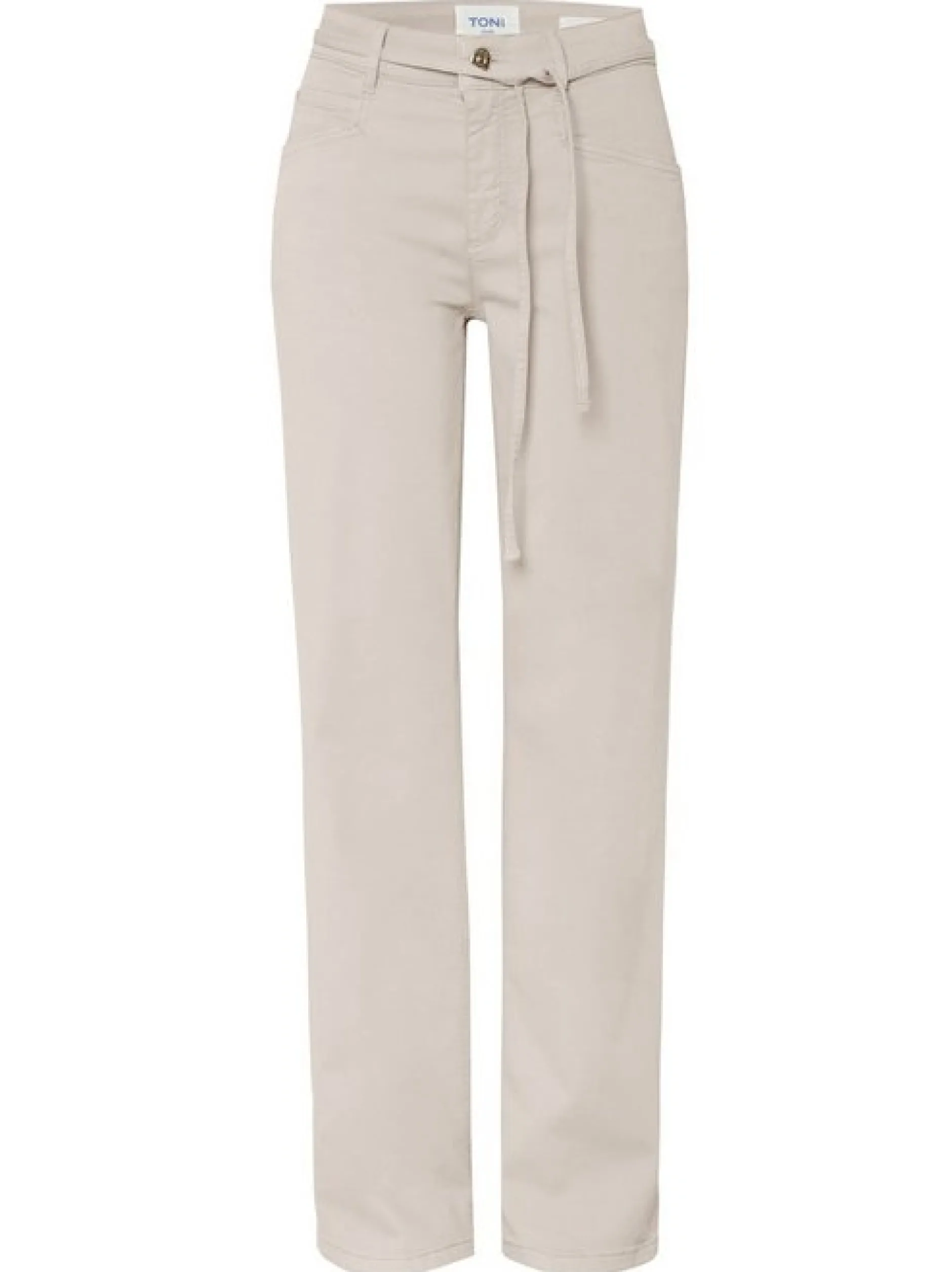 TONI Damen Jeans - Liv Regular in beige - Länge: lang