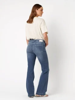 TONI Damen Jeans - Perfect Shape Bootcut in blau