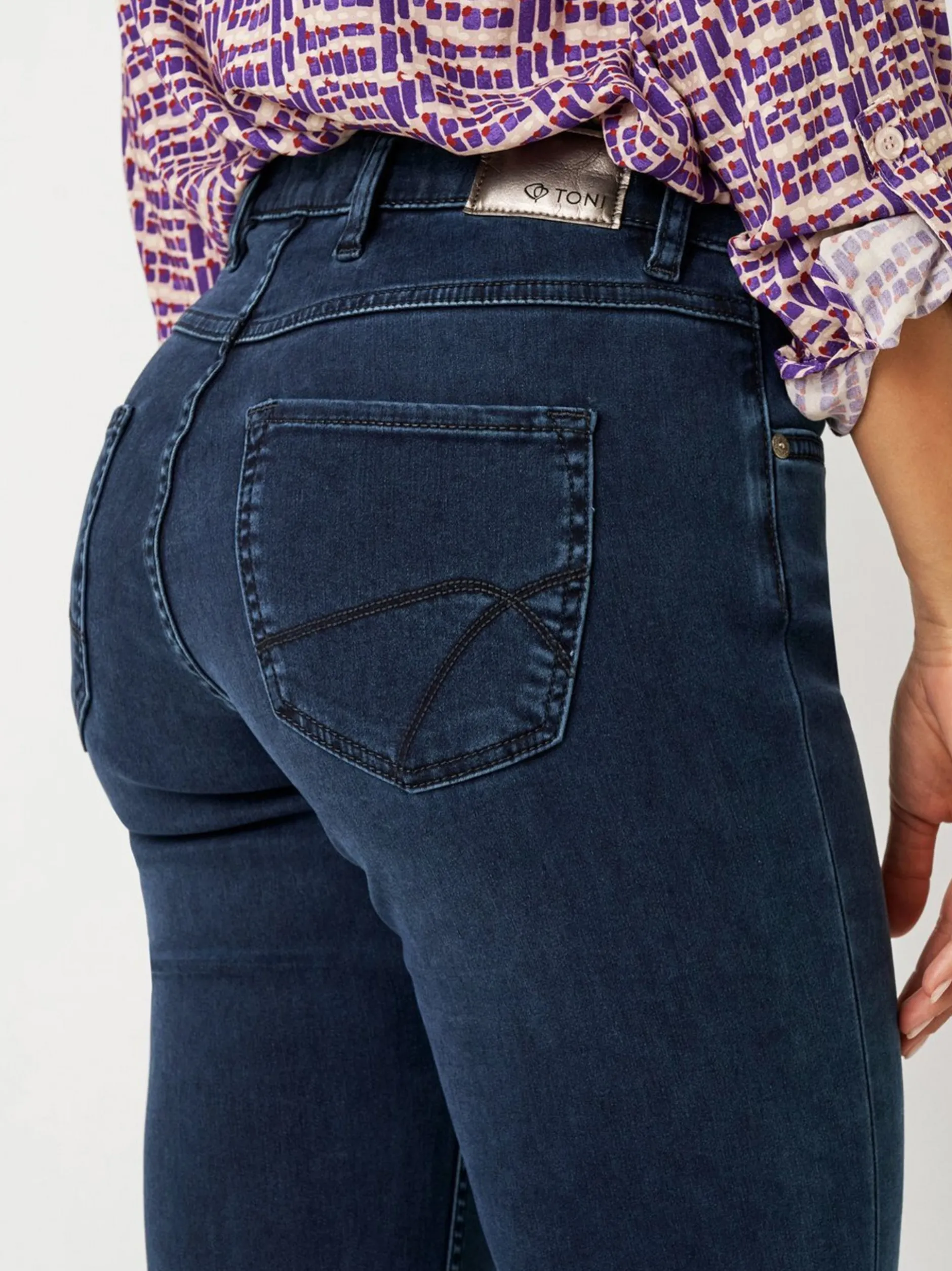 TONI Damen Jeans - Perfect Shape in blau - Länge: lang