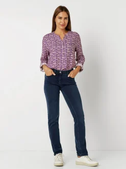 TONI Damen Jeans - Perfect Shape in blau - Länge: lang