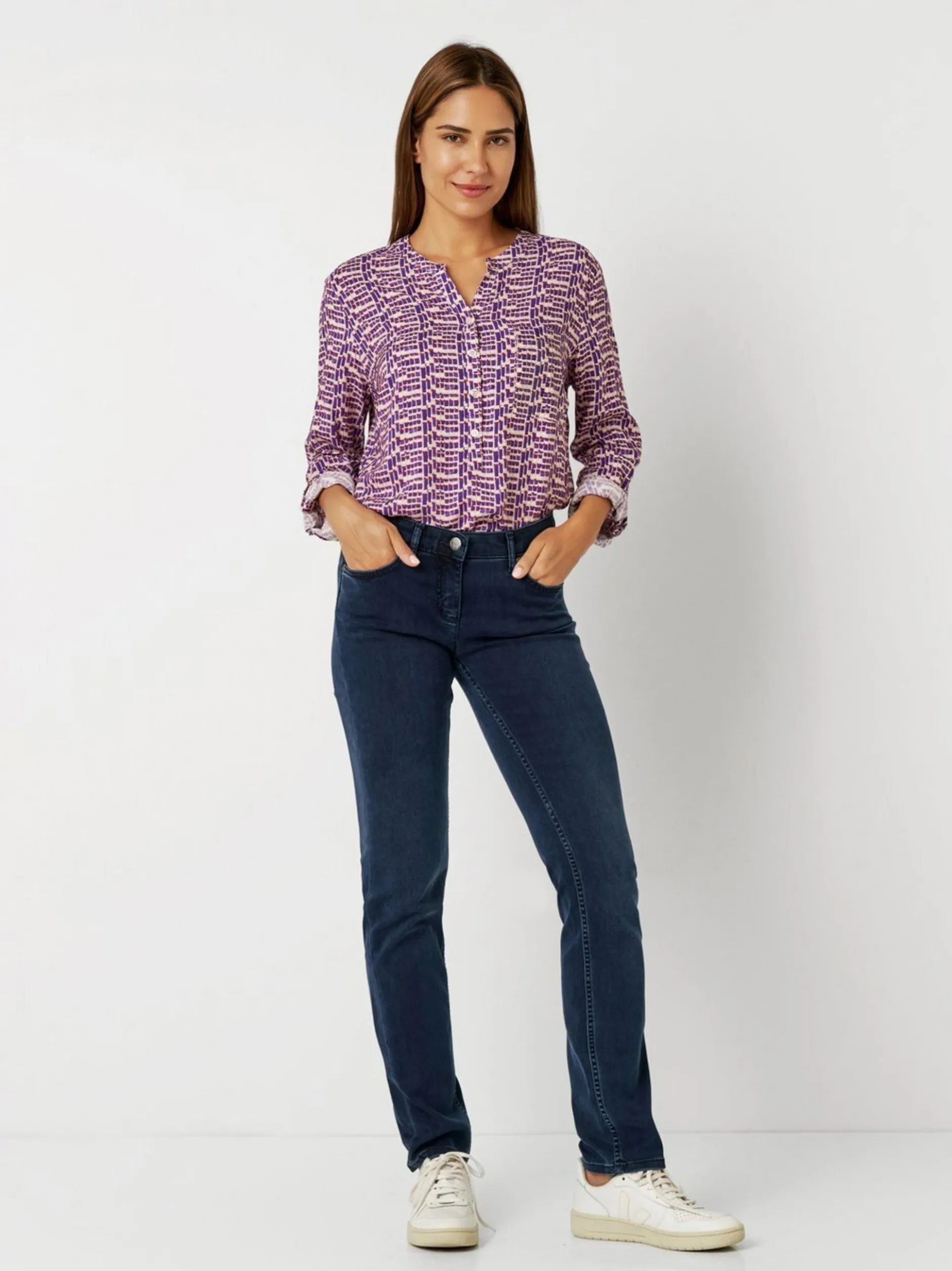 TONI Damen Jeans - Perfect Shape in blau - Länge: lang