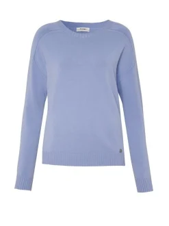 TONI Damen Strickpullover - Ginette in blau