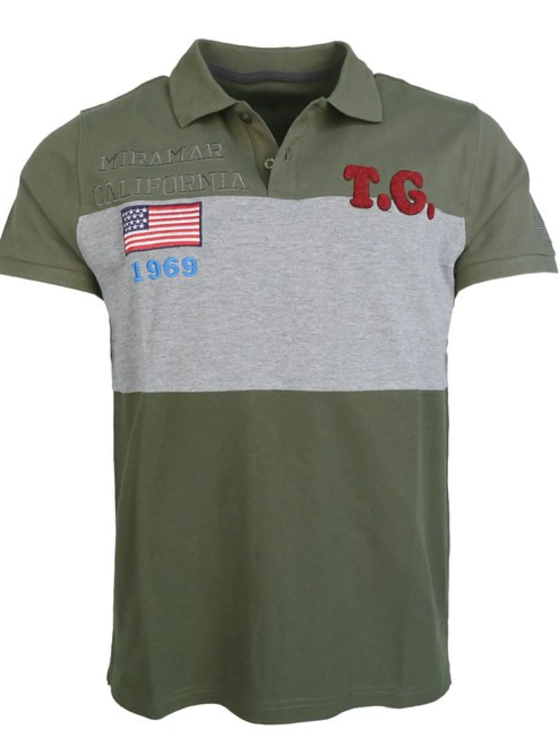 Topgun Herren Polo in grün