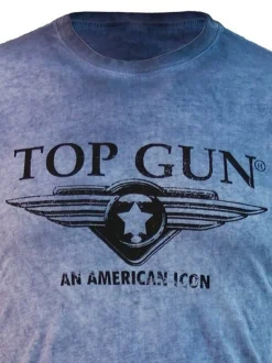 Topgun Herren T-Shirt in blau