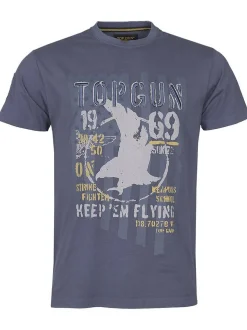 Topgun Herren T-Shirt in blau