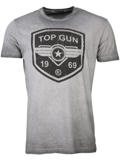 Topgun Herren T-Shirt in grau