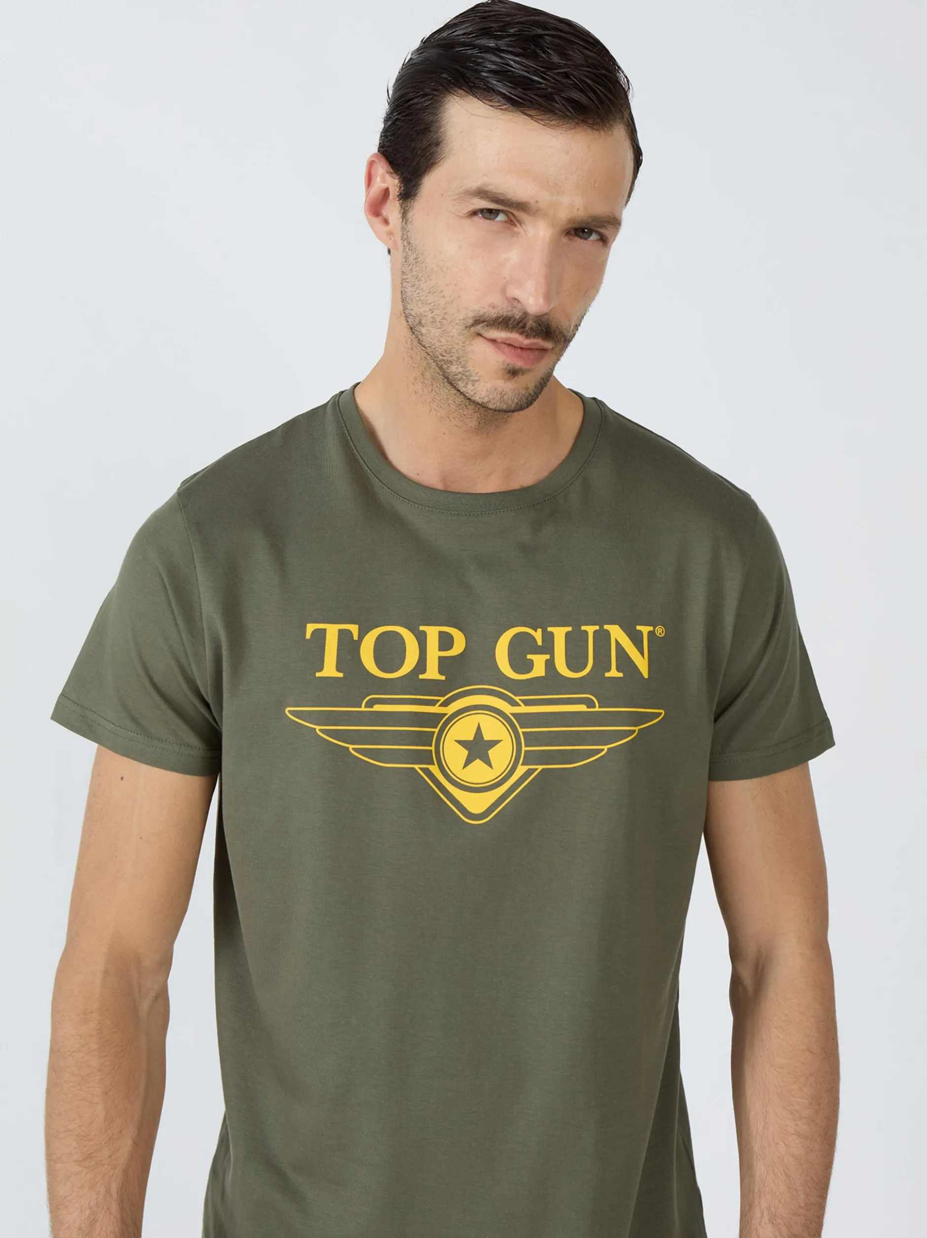 Topgun Herren T-Shirt in oliv