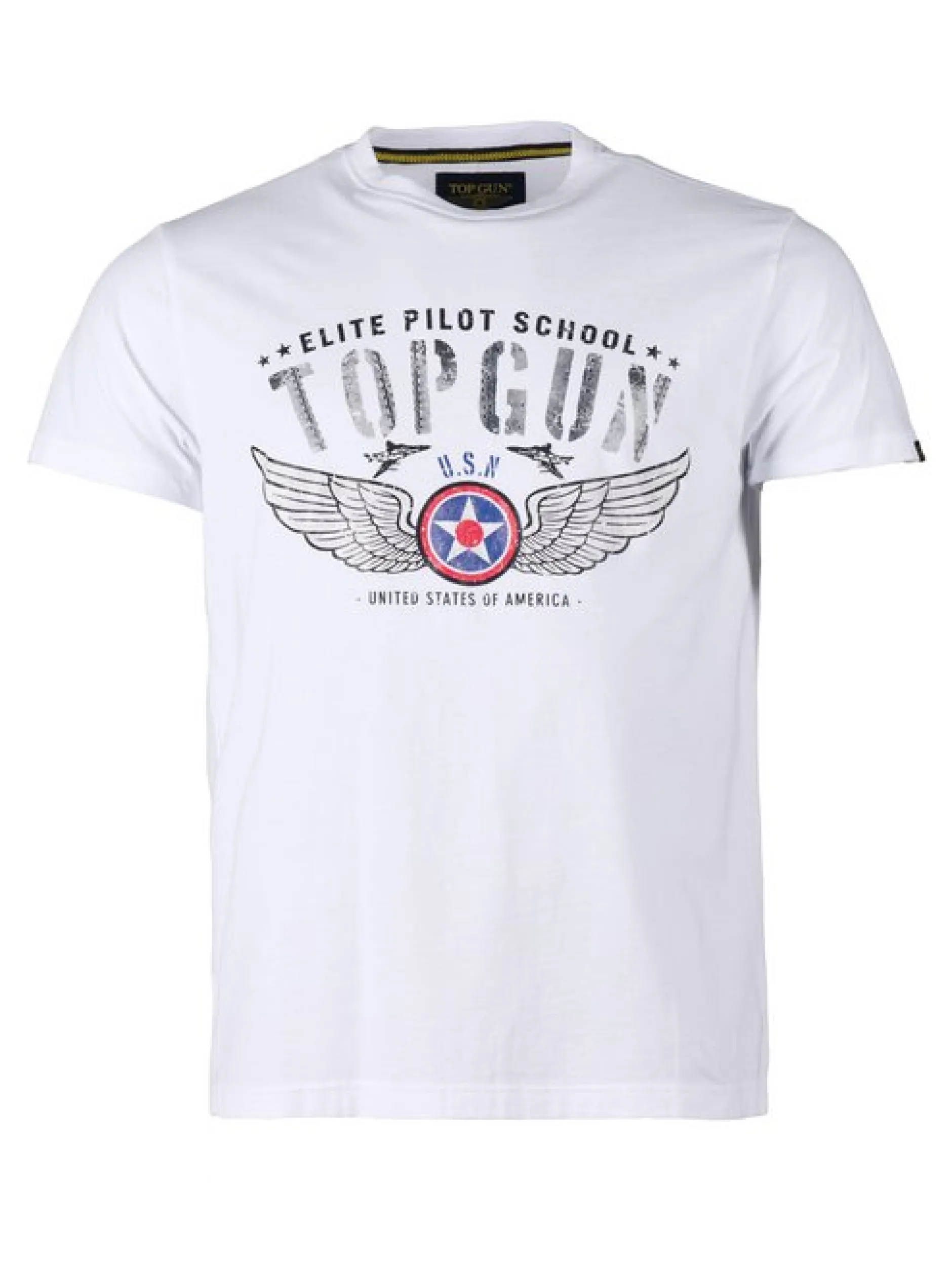 Topgun Herren T-Shirt in weiß