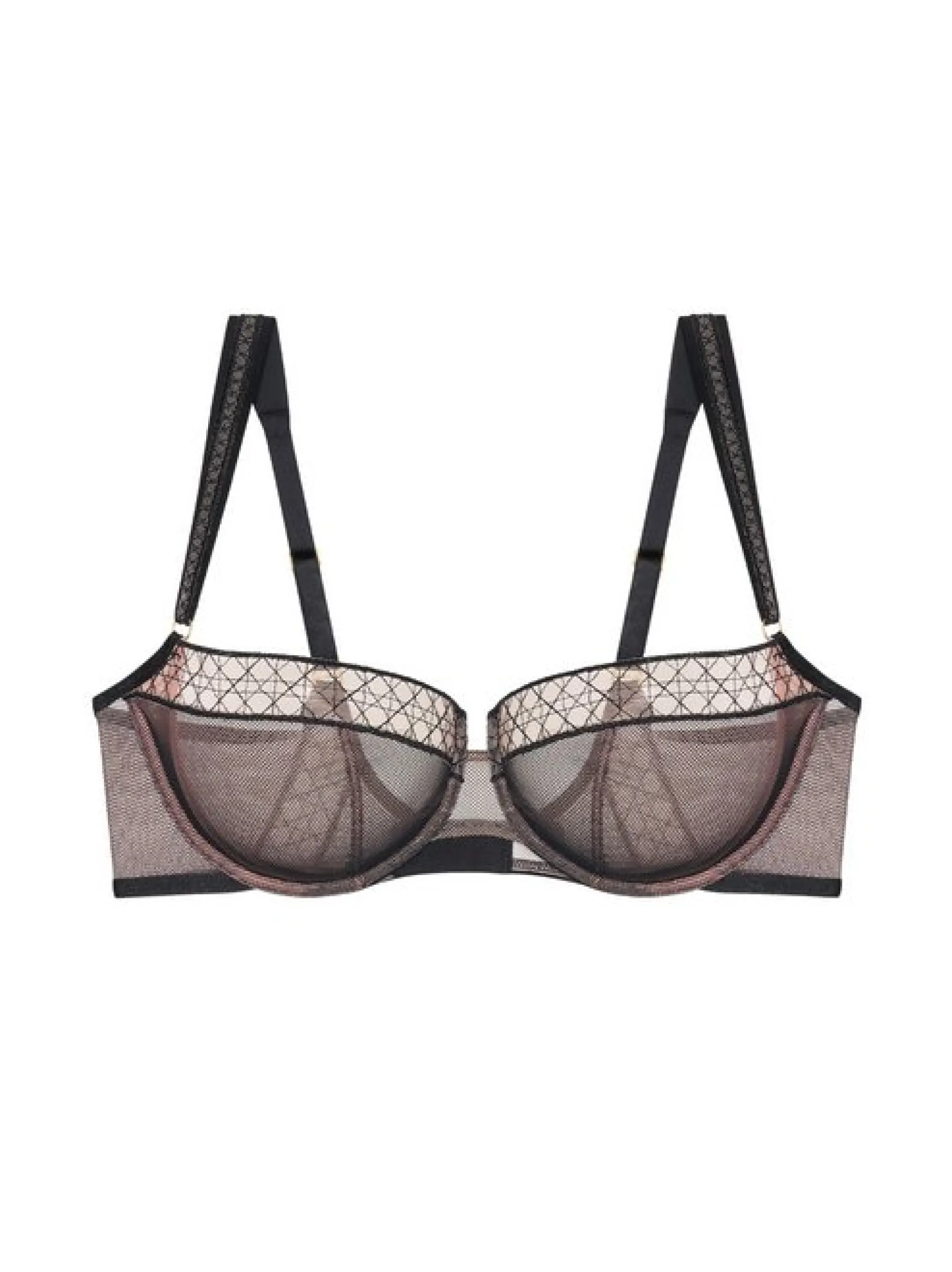 Triumph Damen Balconette-BH - Palina Cosmic Heartbeat in schwarz
