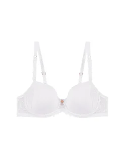 Triumph Damen Bügel-BH - Azalea Florale in weiß