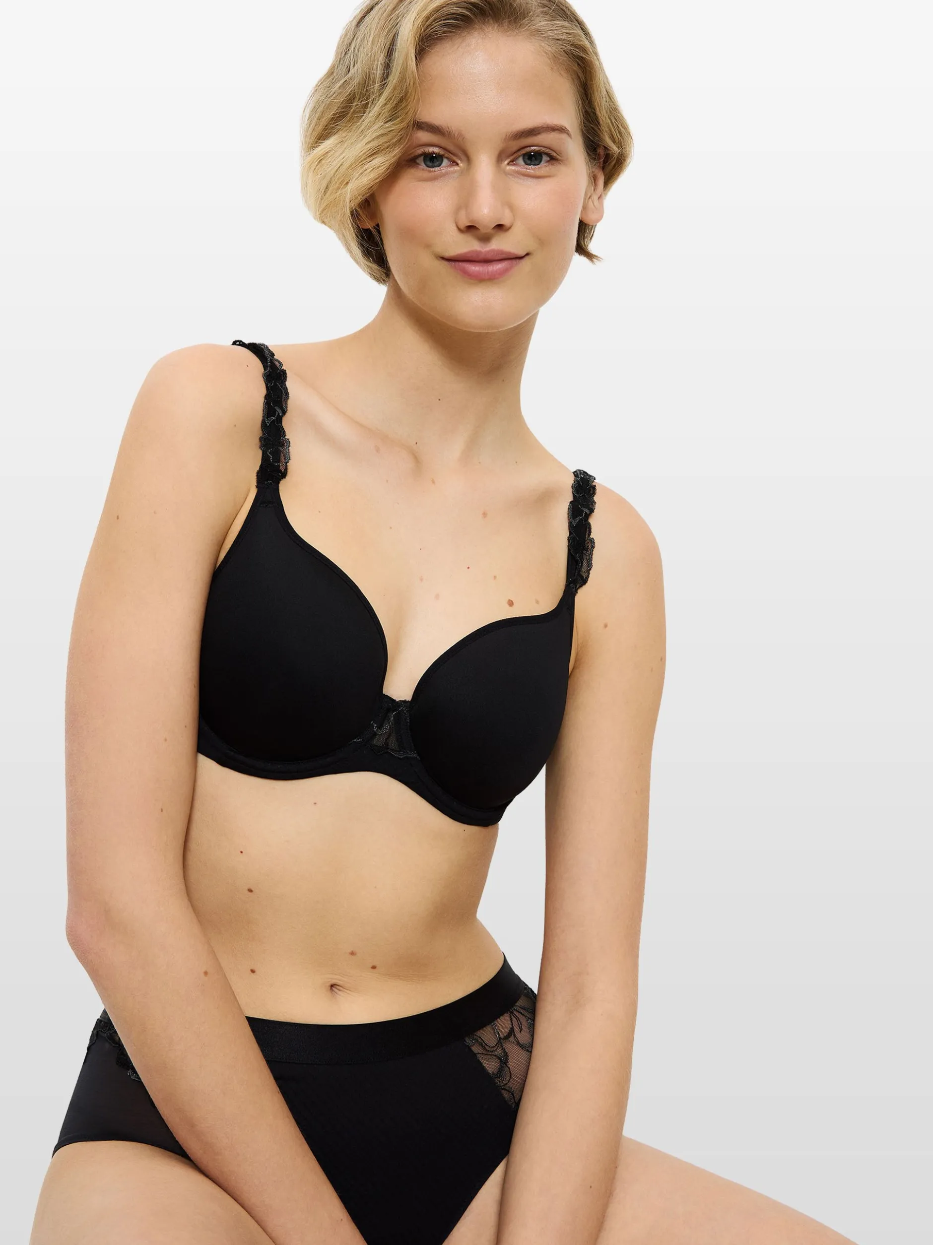 Triumph Damen Bügel-BH - Florale Wild Azalea Florale in schwarz