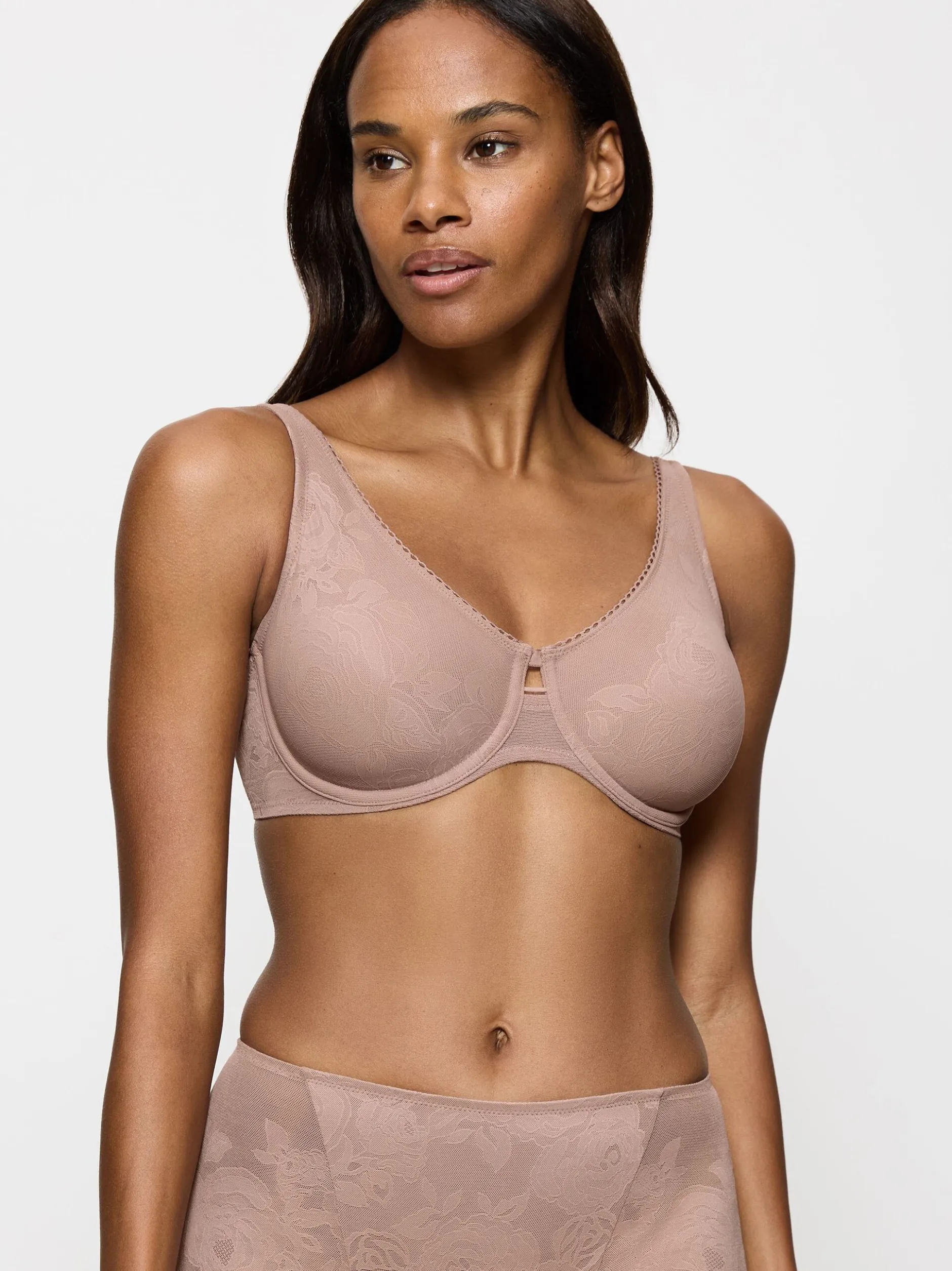 Triumph Damen Bügel-BH - Red Label Wild Rose Sensation in taupe