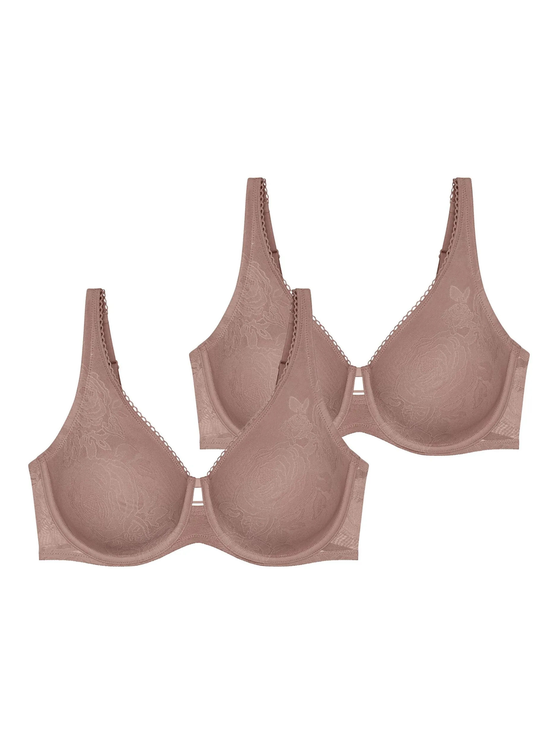 Triumph Damen Bügel-BH - Wild Rose Sensation in taupe