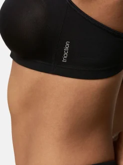Triumph Damen Bügelloser BH - Triaction Fitness in schwarz