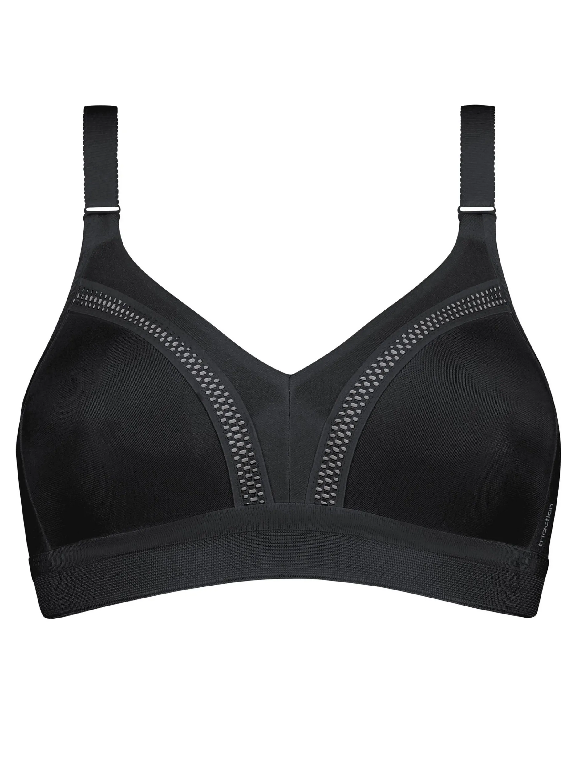 Triumph Damen Bügelloser BH - Triaction Workout in schwarz