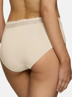 Triumph Damen Midi Slip - 6er Pack Feel of Modal in ecru weiß
