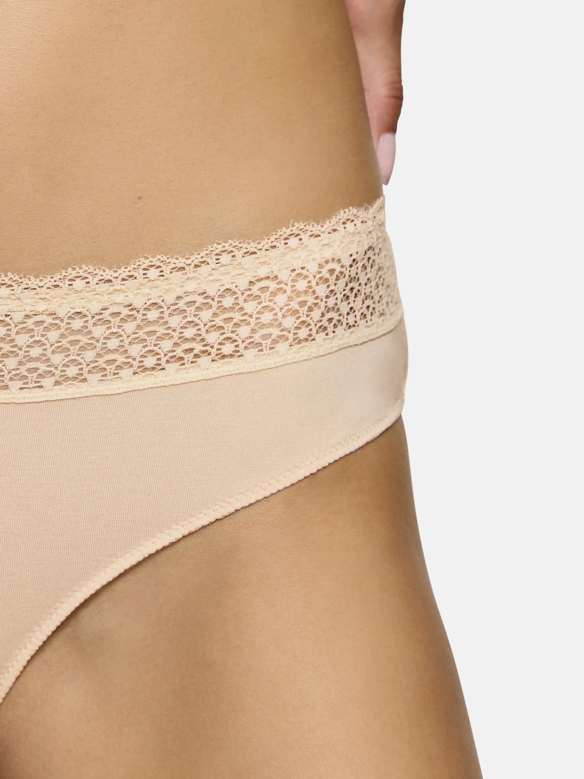 Triumph Damen Tai Slip - 4er Pack Feel of Modal in beige