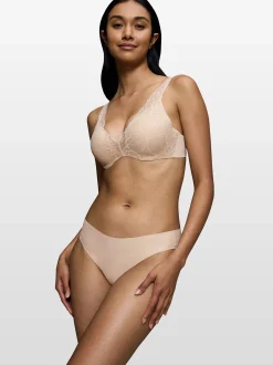 Triumph Damen Tai-Slip - Red Label Body Make-Up Illusion Lace in beige