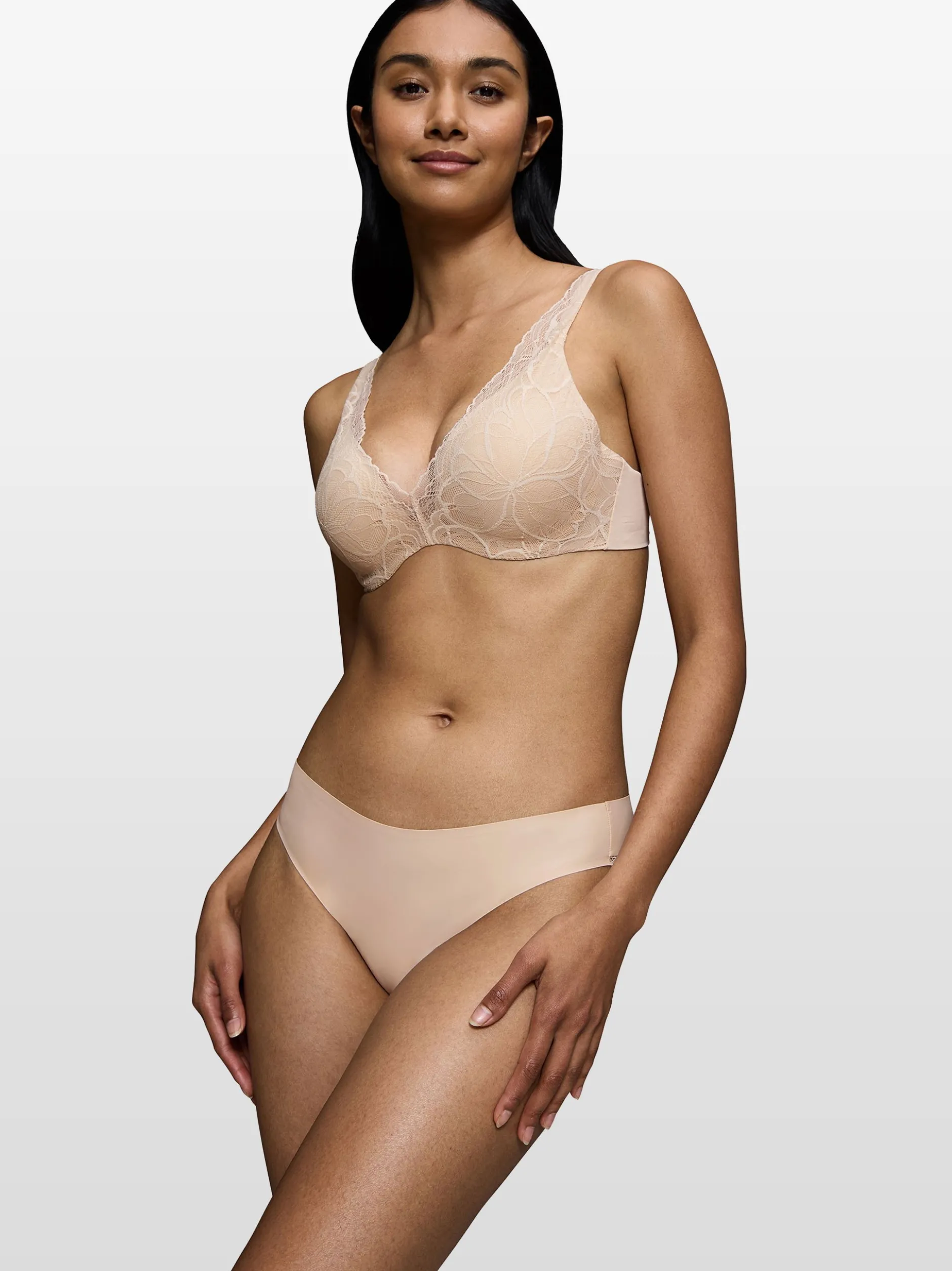 Triumph Damen Tai-Slip - Red Label Body Make-Up Illusion Lace in beige