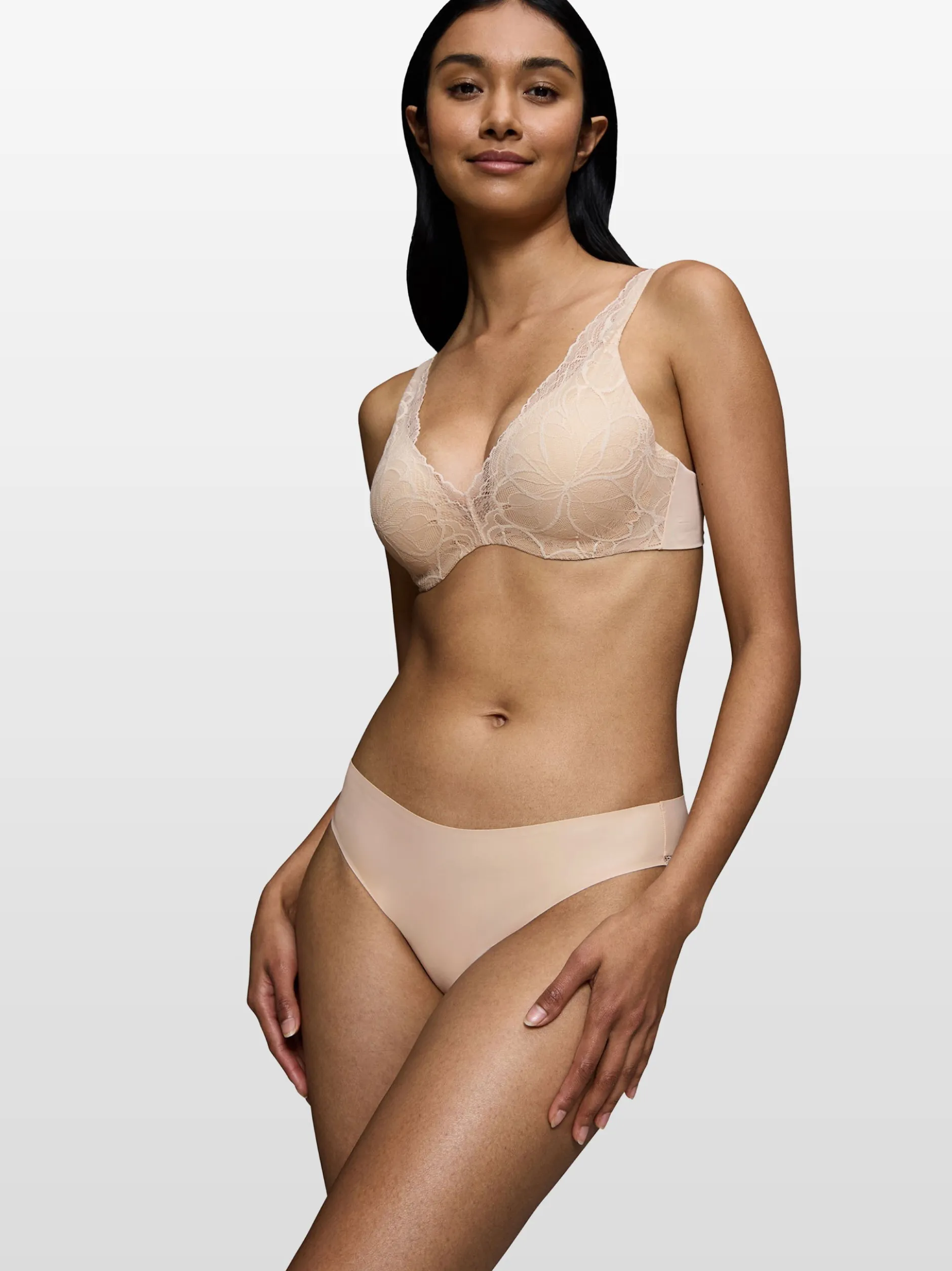 Triumph Damen Tai-Slip - Red Label Body Make-Up Illusion Lace in beige