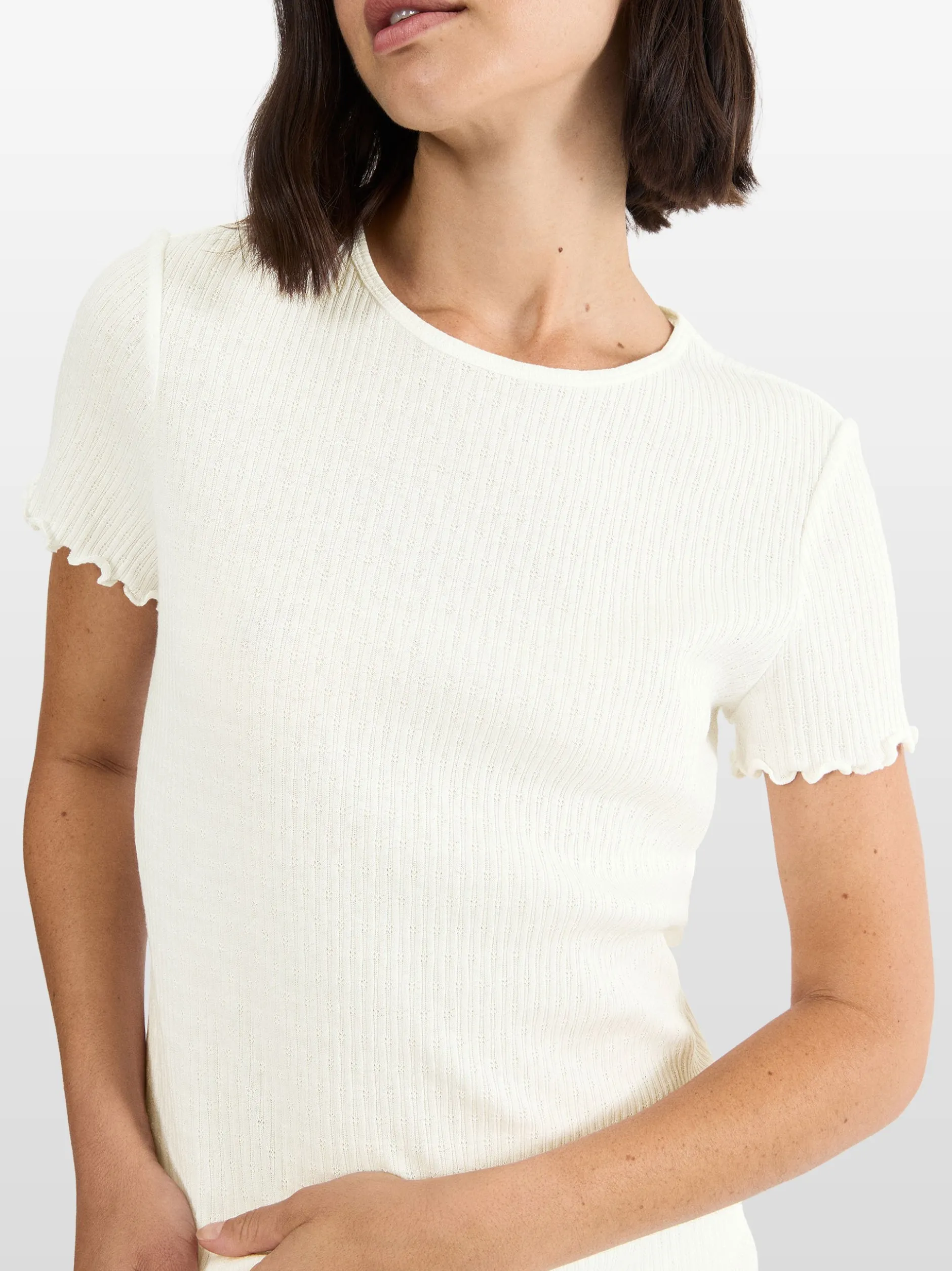 Triumph Damen T-Shirt - Red Label Mix & Match Top in weiß