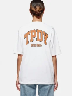 Trueprodigy Damen Oversize-Shirt - Arin F in weiß