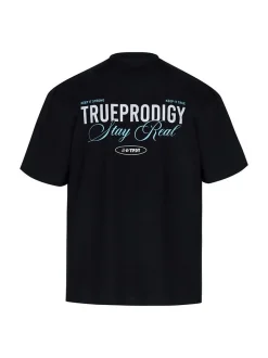 Trueprodigy Damen Oversize-Shirt - Lou F in schwarz