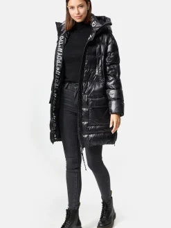 Trueprodigy Damen Winterjacke - David F in schwarz