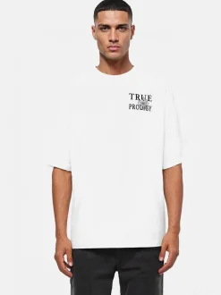Trueprodigy Herren Oversize-Shirt - Alex in weiß
