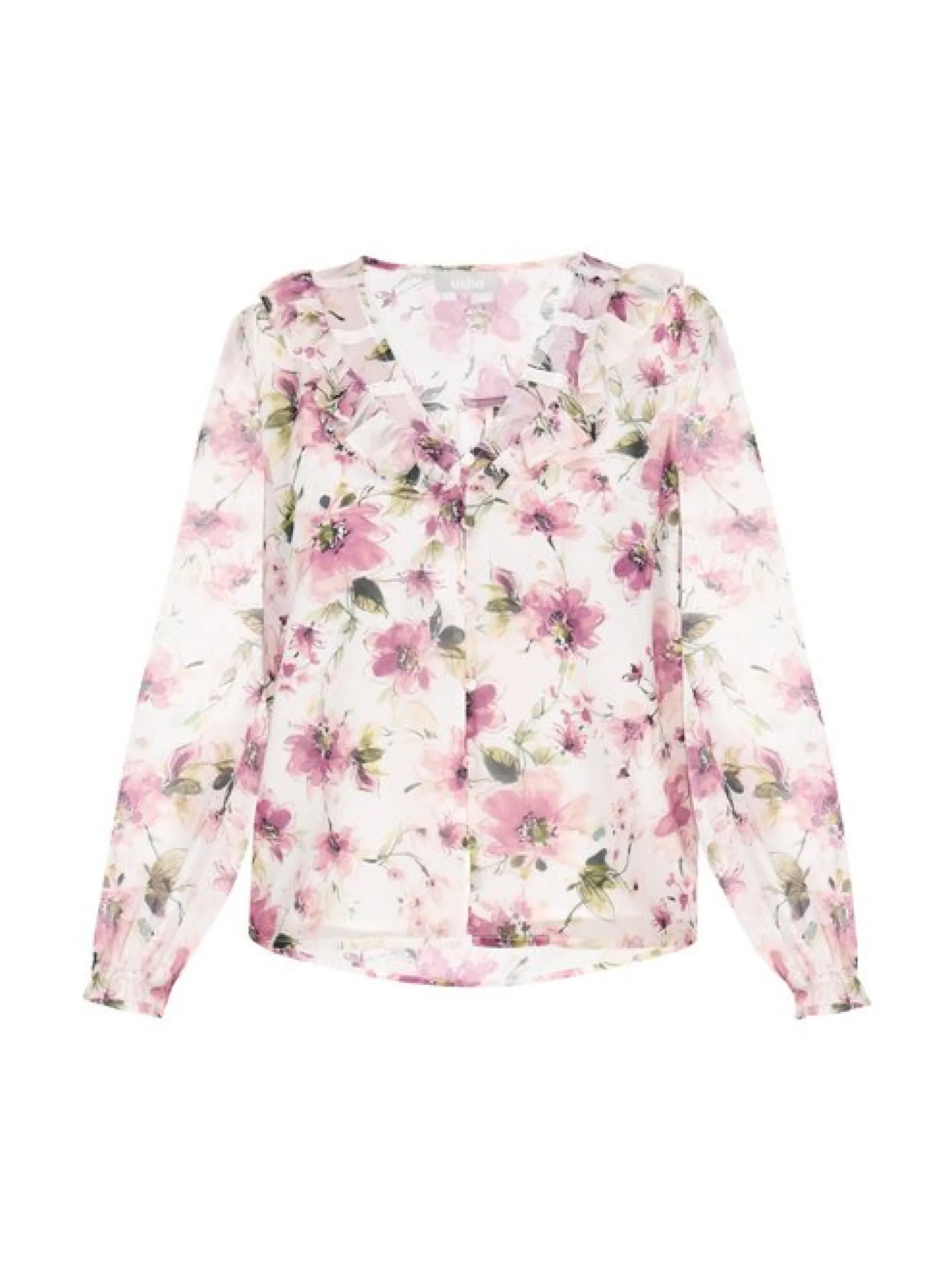 Usha Damen Bluse in mehrfarbig