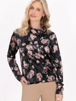 Usha Damen Bluse in mehrfarbig