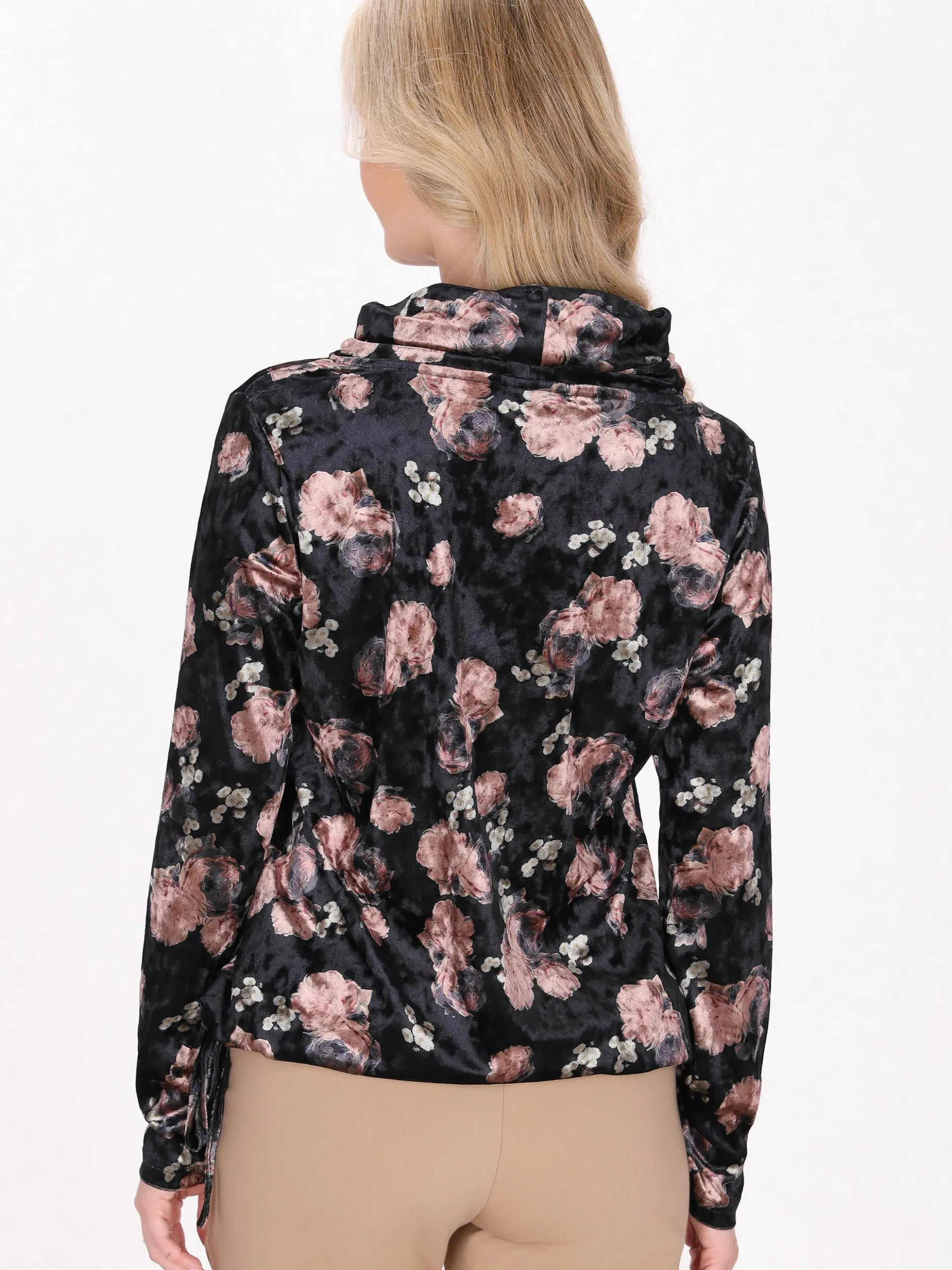 Usha Damen Bluse in mehrfarbig