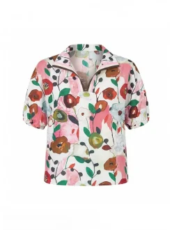 Usha Damen Bluse in pink