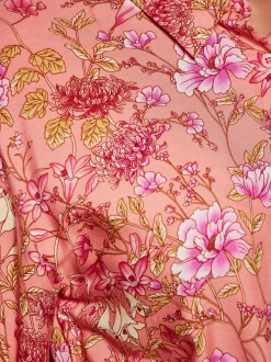 Usha Damen Bluse in rosa - Ausschnitt: ohne Kragen