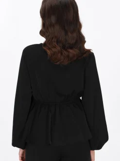 Usha Damen Bluse in schwarz