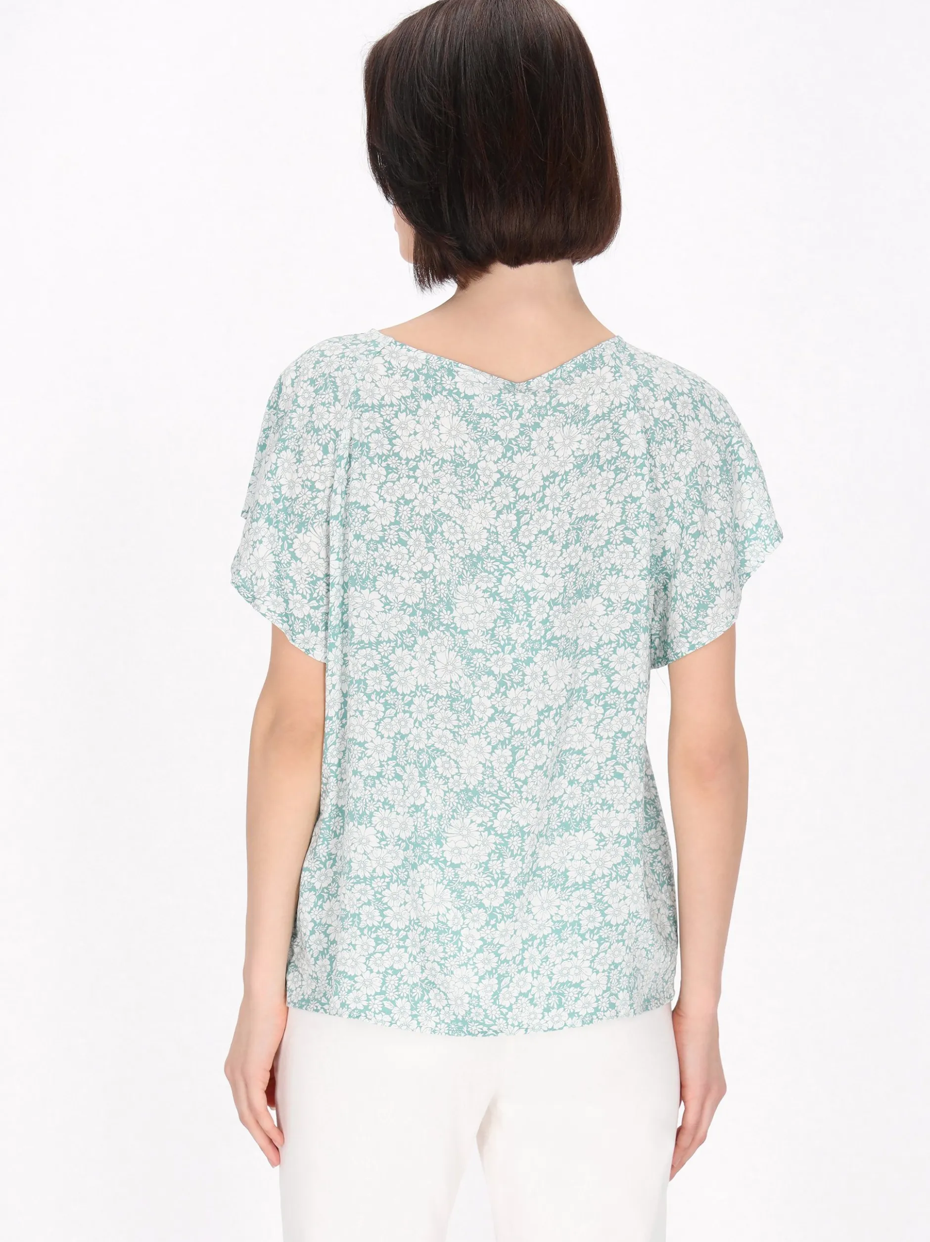 Usha Damen Bluse in türkis