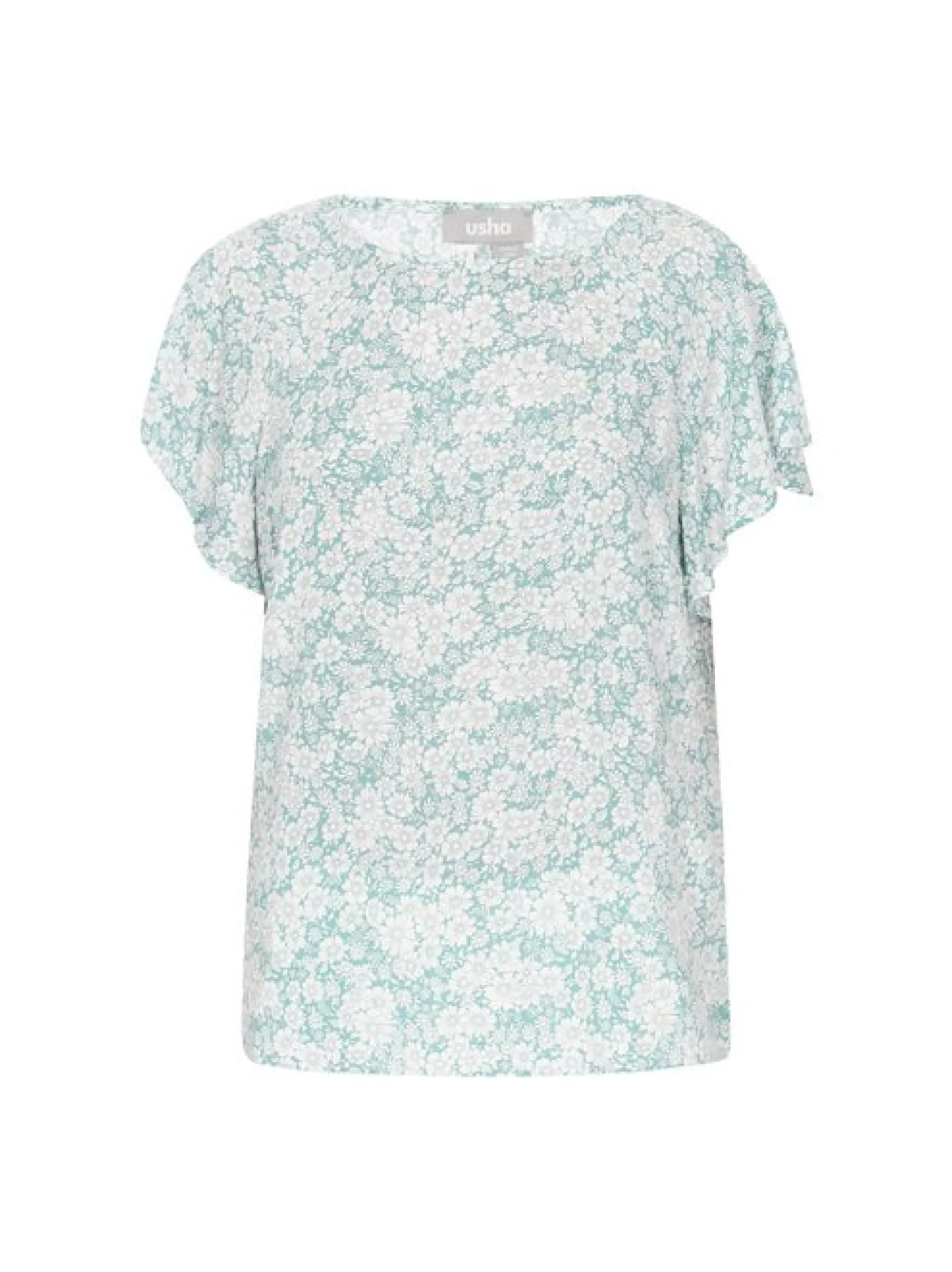 Usha Damen Bluse in türkis