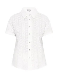 Usha Damen Bluse in weiß
