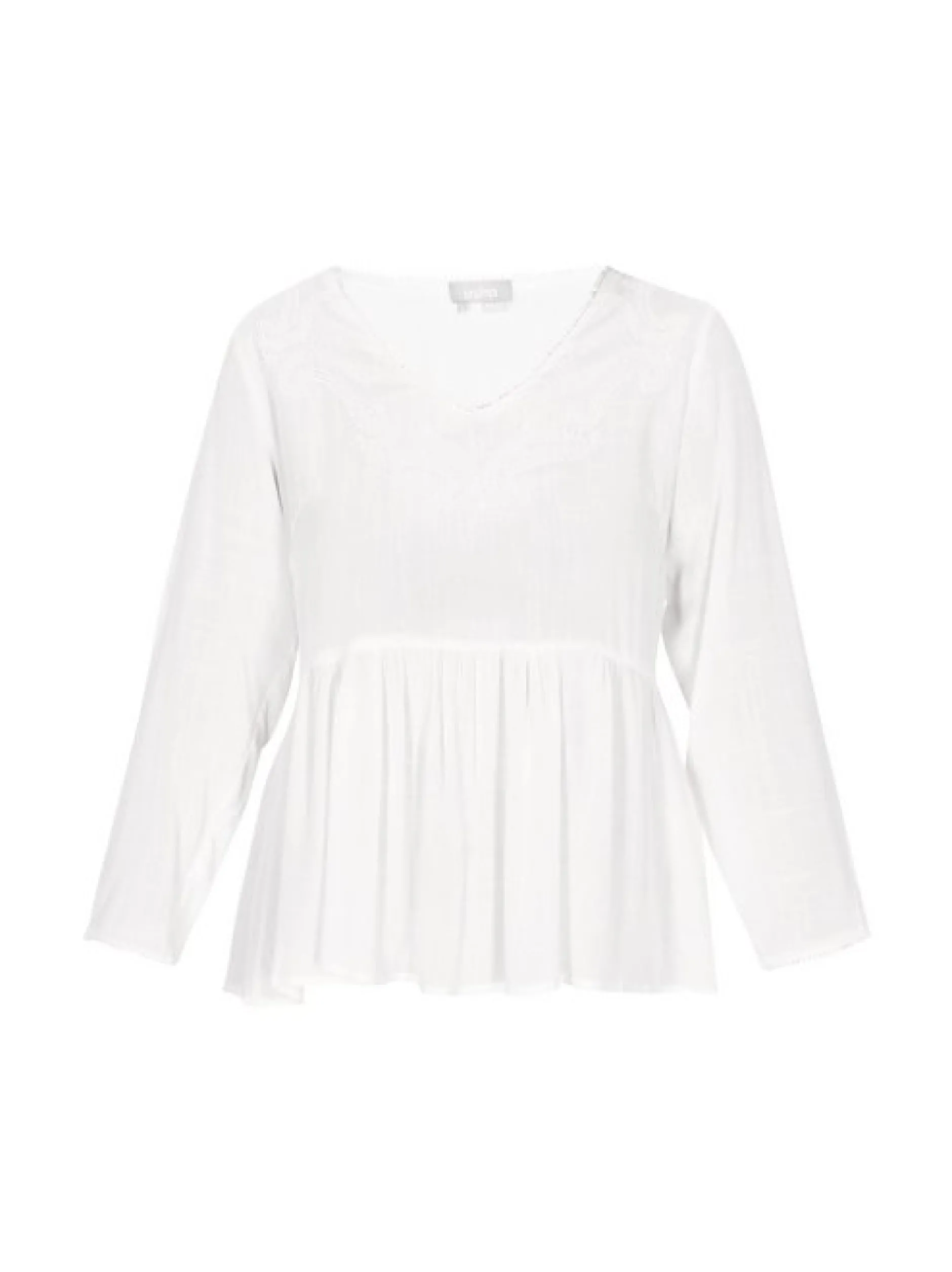 Usha Damen Bluse in weiß
