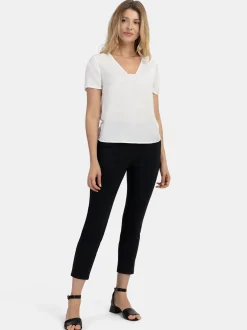 Usha Damen Blusenshirt in weiß