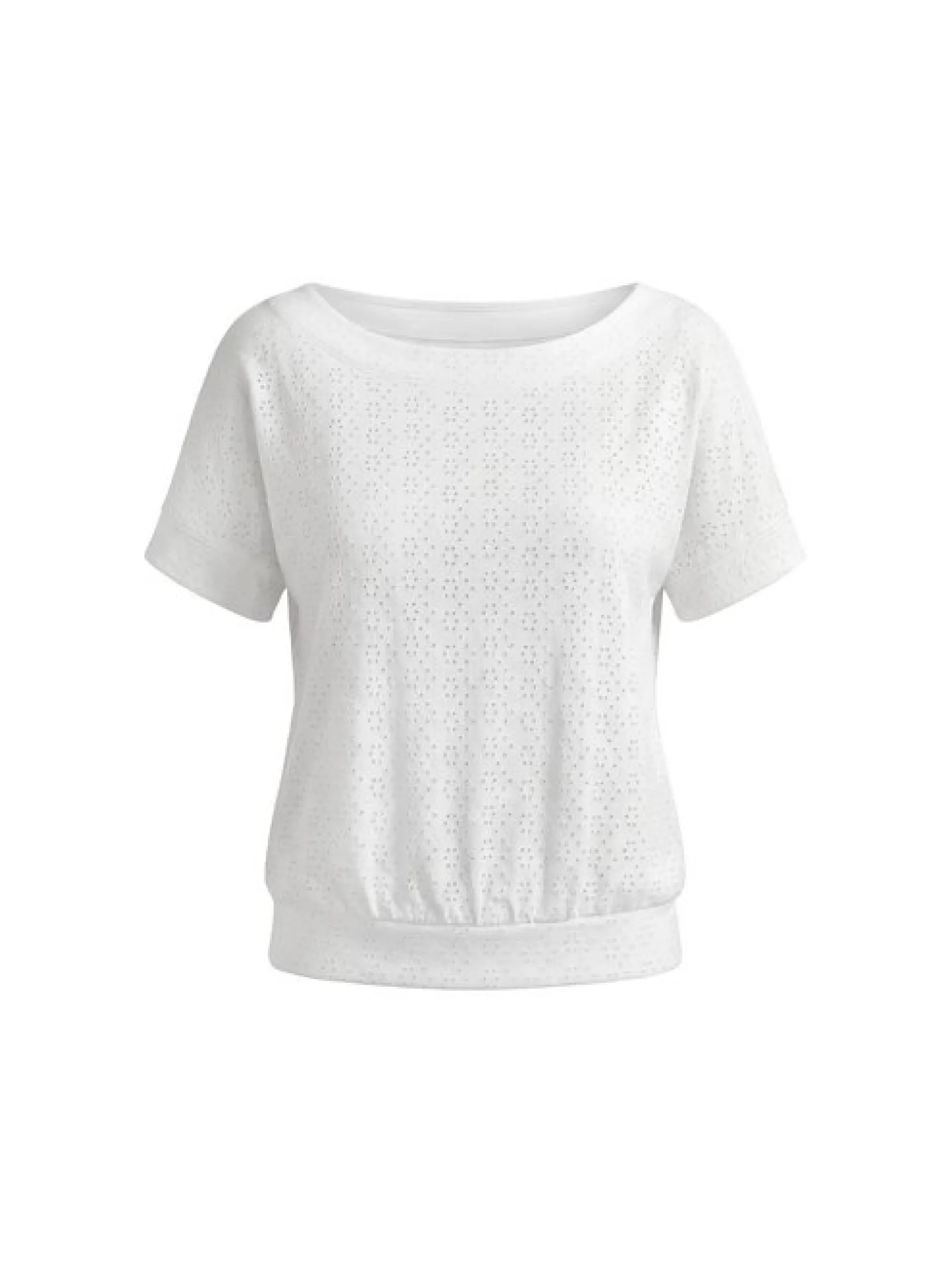 Usha Damen Blusenshirt in weiß